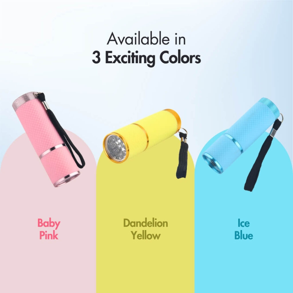 Glow In the Dark Torch - Colors ULFL019