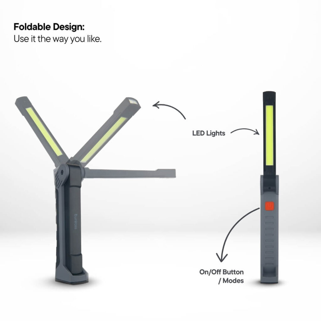 Uniross Rechargeable Foldable Work Light 2 Uniross Rechargeable Foldable Work Light