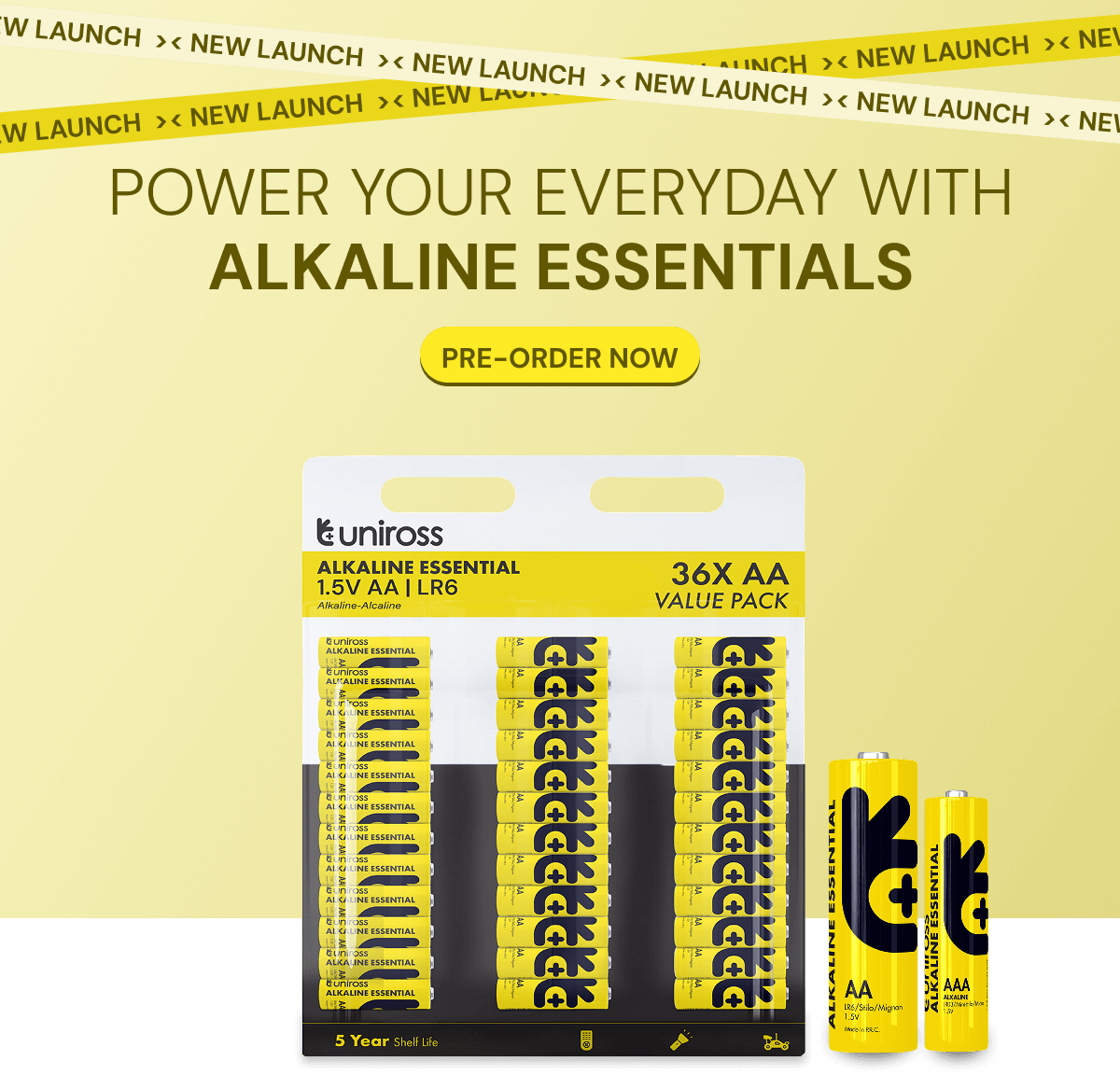 Pre-order alkaline essential today.