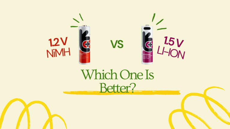 Lithium 1.5V vs NiMH 1.2V Rechargeable Batteries Which One Is Better