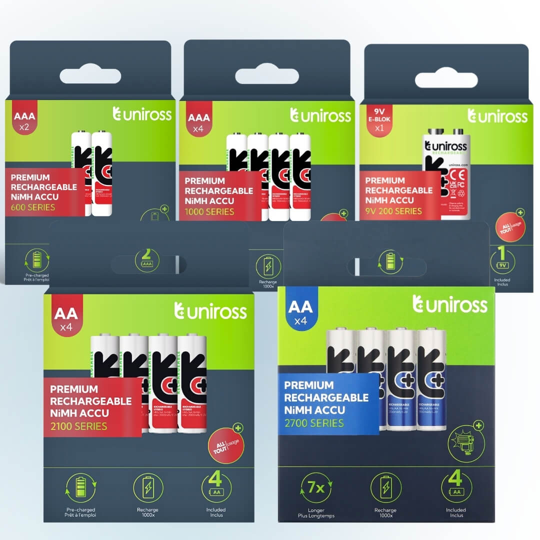 NiMH Rechargeable Batteries