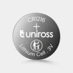 Uniross CR1216 Lithium Coin Cell Battery | CR1216