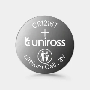 Uniross CR1216T High Temperature Lithium Coin Cell Battery | CR1216T