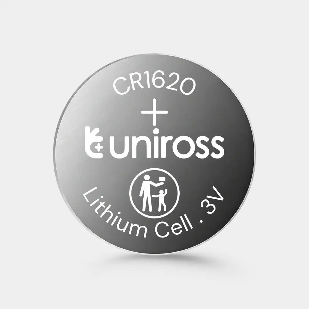 Uniross CR1620HP High Power Lithium Coin Cell Battery | CR1620HP