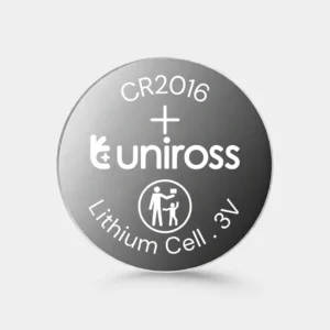 Uniross CR2016 Lithium Coin Cell Battery | CR2016
