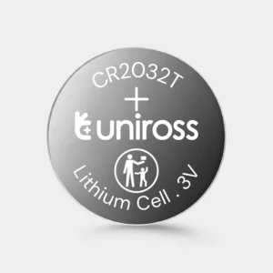 Uniross CR2032T High Temperature Lithium Coin Cell Battery | CR2032T