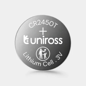 Uniross CR2450T High Temperature Lithium Coin Cell Battery | CR2450T