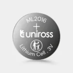 Uniross ML2016 Lithium Rechargeable Coin Cell Battery | ML2016