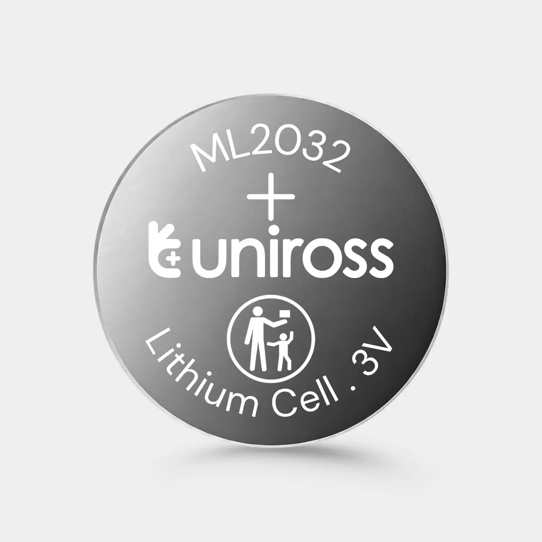 Uniross ML2032 Lithium Rechargeable Coin Cell Battery | ML2032 - Feature 5